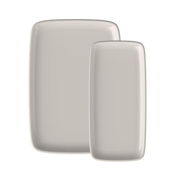 ID Fine Quadro Dikdörtgen Tabak 37 cm 6'lı