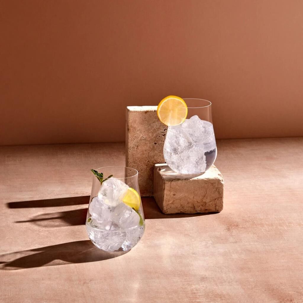 Paşabahçe 22608 Nude Ghost Zero Tulip Meşrubat Bardağı 480 cc 2'li