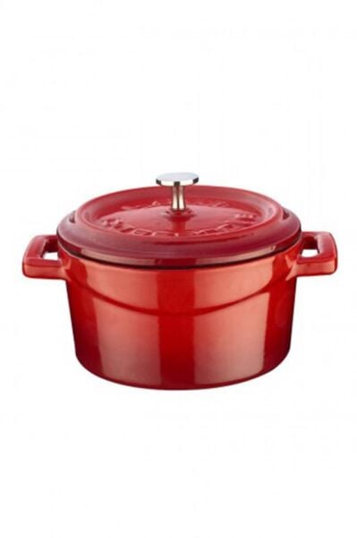 Lava Döküm Trendy Mini Tencere 10 cm, Kırmızı