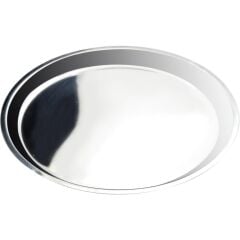 Biradlı GRV-309 Çelik Servis Sunum Tepsisi, 21 cm