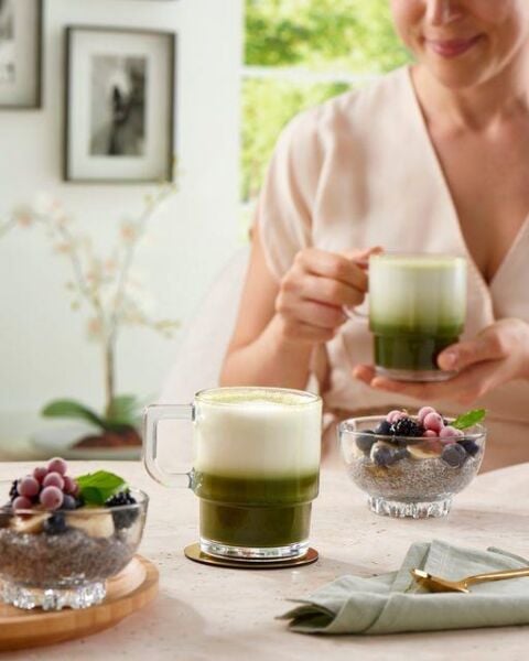 Paşabahçe 55843 Hill Kulplu Fincan - Bardak 320 cc 4'lü