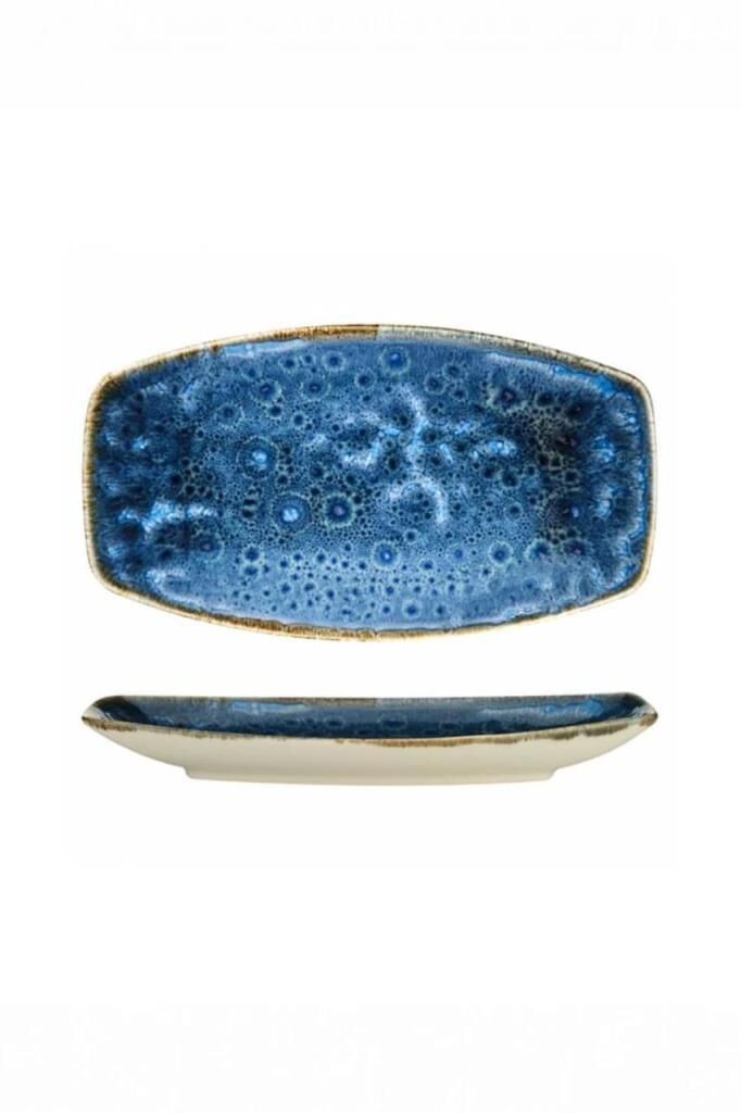 Kütahya Porselen Ocean Bohem 19 cm Kayık Tabak