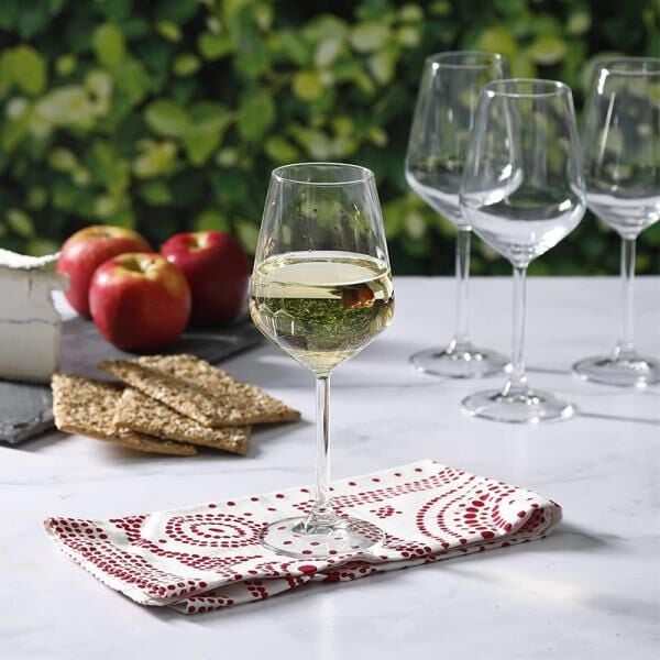 Paşabahçe 440080 Allegra Beyaz Şarap Bardağı 6'lı 350 cc