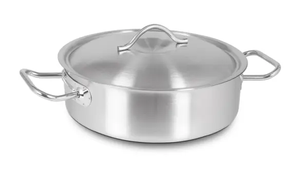 Kapp Çelik Tencere Silindirik 36x22 cm 22,4 Lt