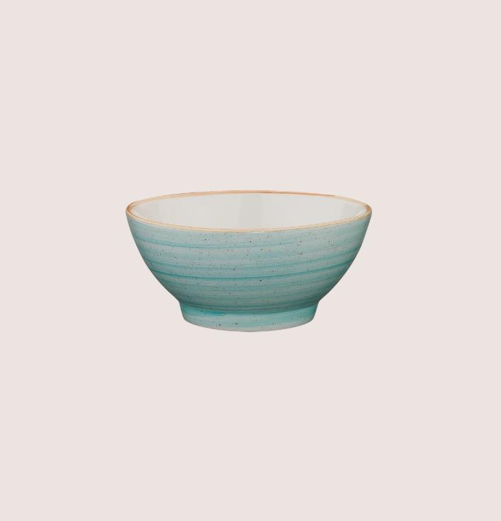 Bonna Porselen Aqua Rita Bowl with Foot 12 cm 290 cc 12'li