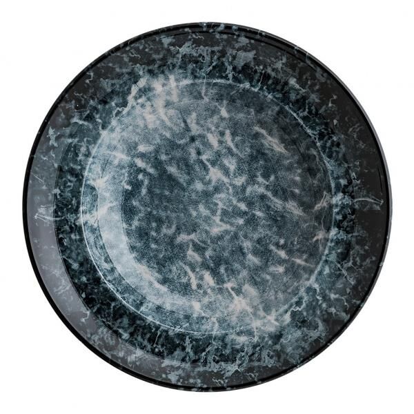 Bonna Porselen Sepia Gourmet Çukur Tabak 24 cm 400 cc 6'lı