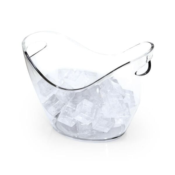 Biradlı GRV-S-107 Akrilik Şişe Kovası 8 Lt 35x26x26 cm