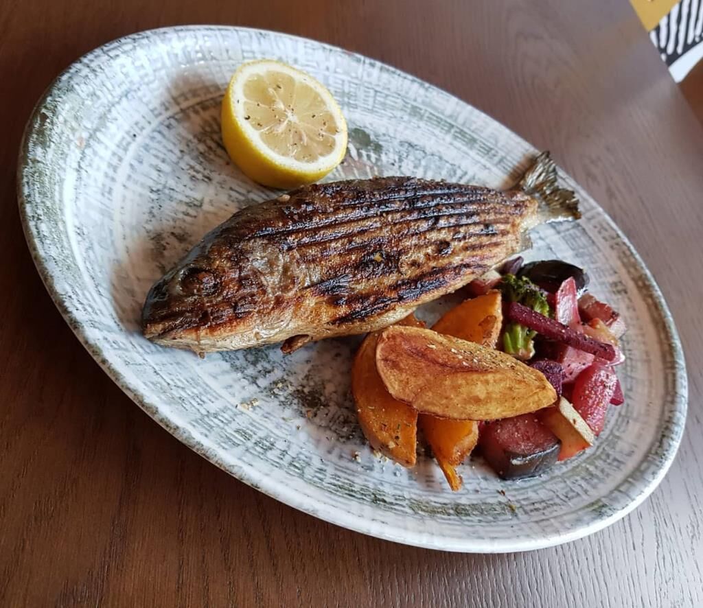 Bonna Porselen Odette Olive Moove Oval Tabak 36x28 cm 6'lı