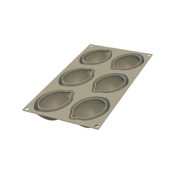 Silikomart Delizia Al Limone Limon Silikon Kek Kalıbı 6'lı