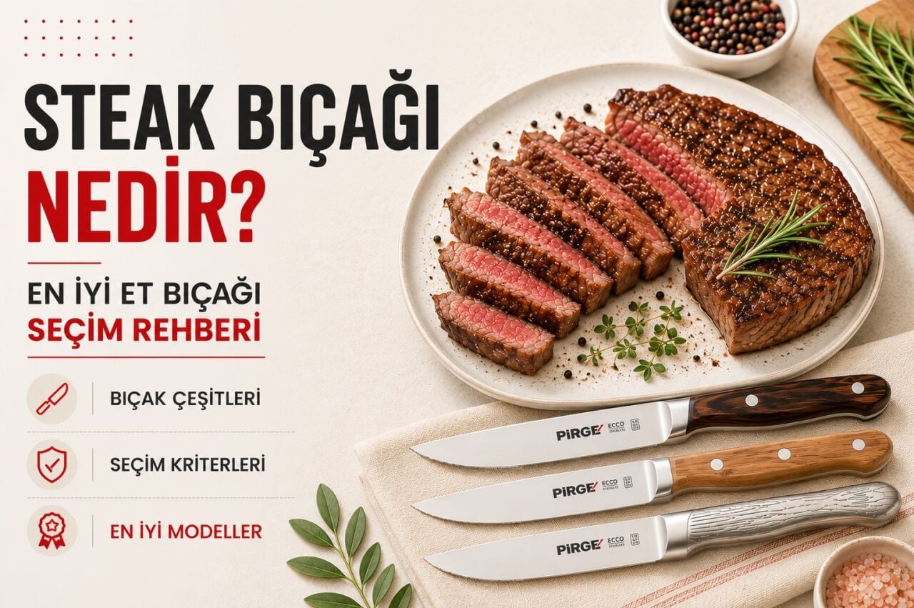 Steak Bıçağı Nedir? En İyi Steak Bıçağı ve Et Bıçağı Seçim Rehberi