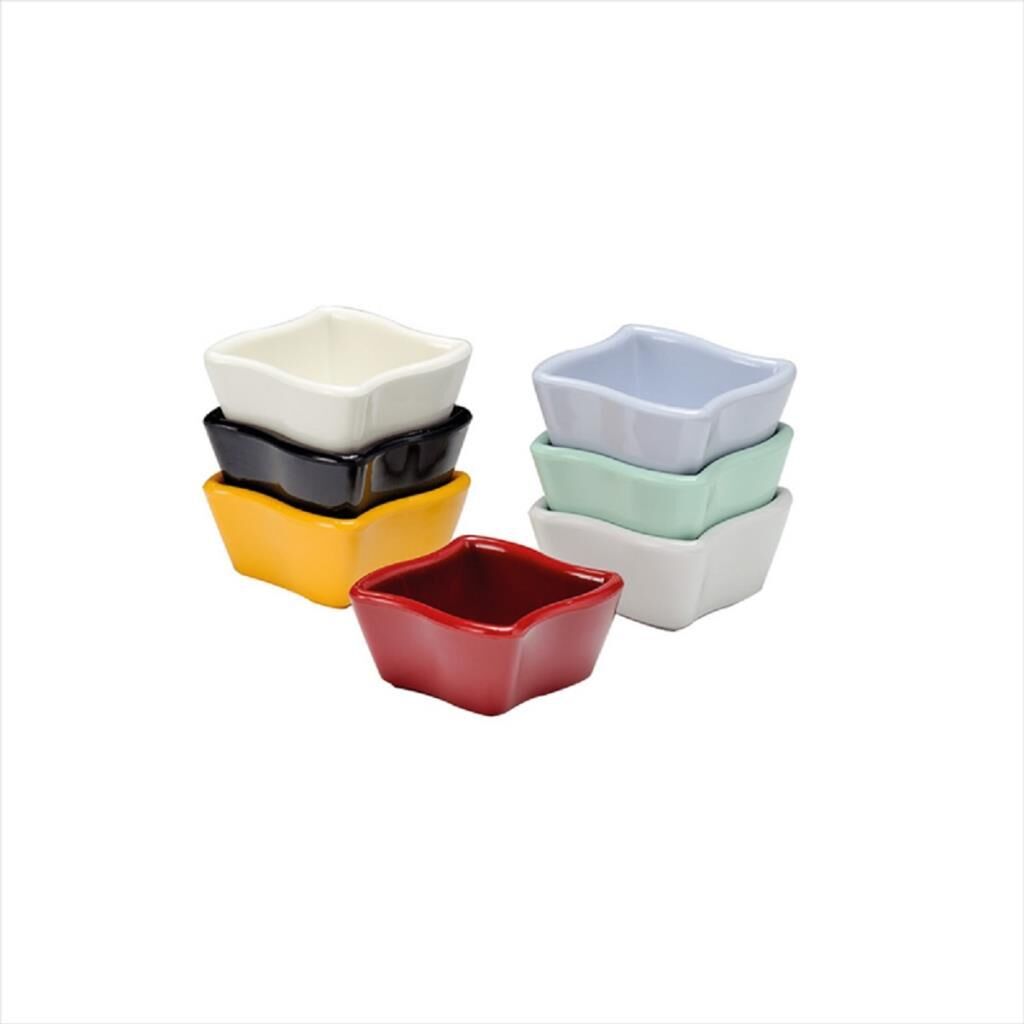 Zicco K-2080 Mini Sosluk Reçelik, 5x2.5 cm, Sarı 6'lı