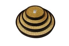 Globy Ahşap Sushi Sunum Tepsi 25 cm
