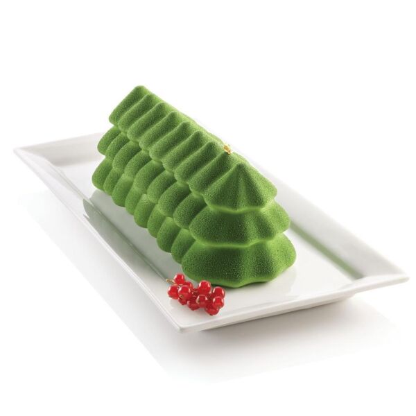 Silikomart Buche Sapın Çam Ağacı Silikon Pasta Kalıbı - 20.436.13.0065
