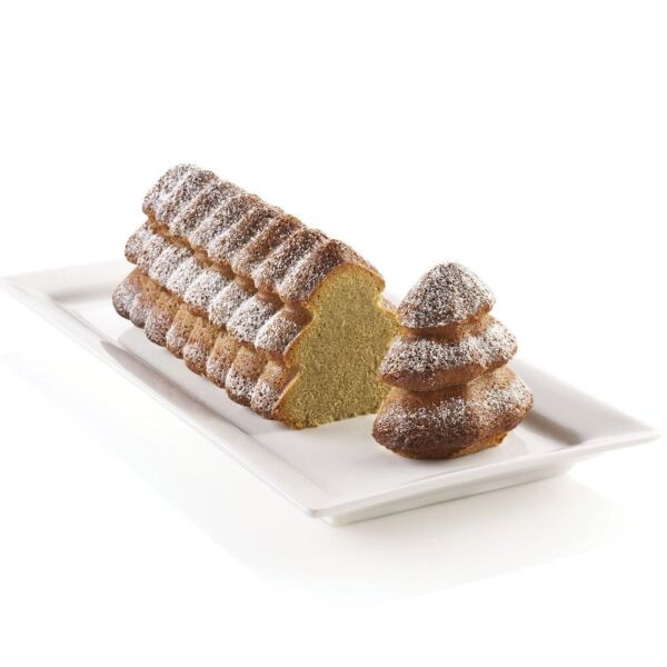 Silikomart Buche Sapın Çam Ağacı Silikon Pasta Kalıbı - 20.436.13.0065