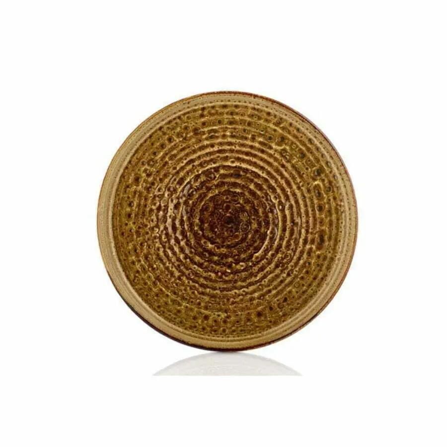 By Bone Cowry Yellow Porselen Pizza Tabağı 32cm 6'lı