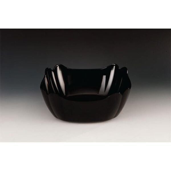 ZCP 335 – 3 Polikarbonat Büfe Kasesi Siyah 31 x 31 cm