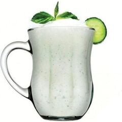 Paşabahçe 55383 Gourmet Kulplu Ayran Bardağı 350 cc 2'li