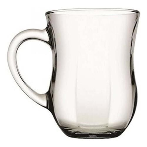 Paşabahçe 55383 Gourmet Kulplu Ayran Bardağı 350 cc 2'li