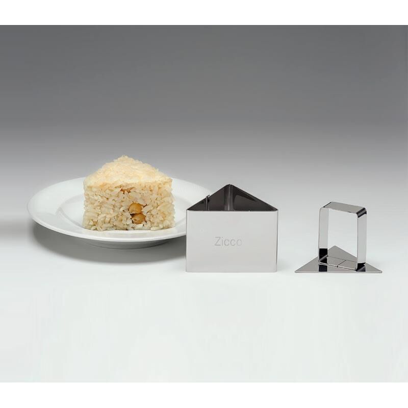 Zicco Üçgen Pilav Forması- Üçgen Kalıp 7x7x7 cm