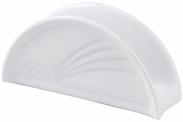 Porland Porselen Halley Beyaz Peçetelik 13 cm 6'lı - 303614
