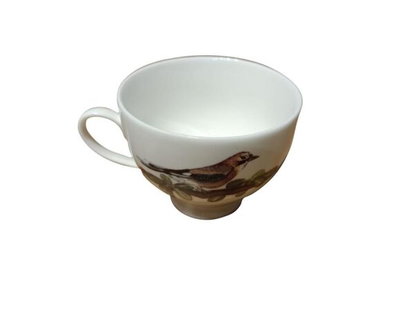 Porland Paloma Alumilite Kuş Desenli Kahve Fincanı 80 cc 6'lı
