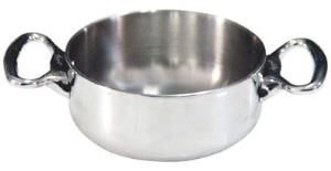 Globy Çelik Çift Saplı Mini Sahan 10x4 cm