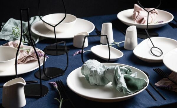 ID Fine Valle Çukur Tabak 20 cm 12'li