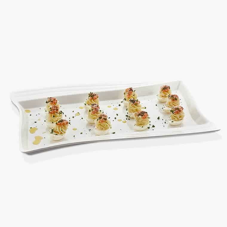 Külsan Thermoset Riva Dikdörtgen Servis Tabağı, Teşhir Tabağı, 53x32.5 cm