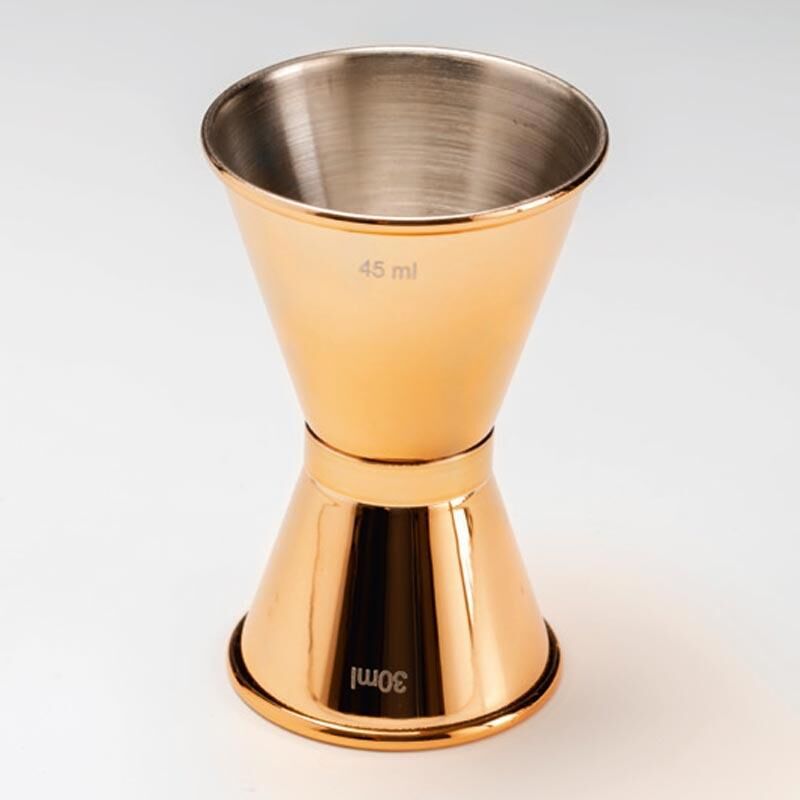 Zicco BA-04AC Çelik Jigger Bakır Kaplama 30/45 cl