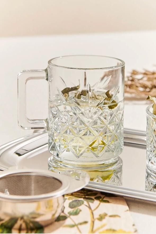 Paşabahçe 55462 Timeless Kulplu Çay, Kahve Fincanı 250 cc 2'li