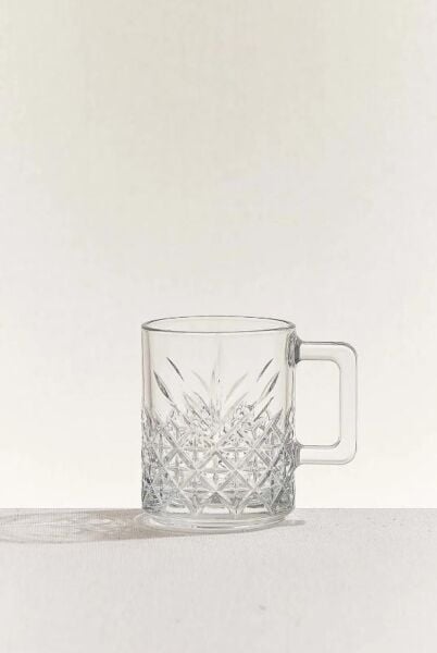 Paşabahçe 55462 Timeless Kulplu Çay, Kahve Fincanı 250 cc 2'li