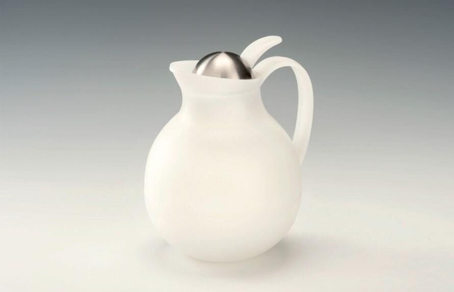 Zicco Termos İçi Camlı Beyaz 1 Lt