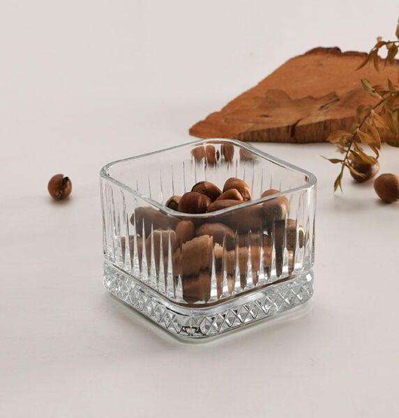 Paşabahçe 530138 Elysia Kare Kase 8x8 cm 4'lü