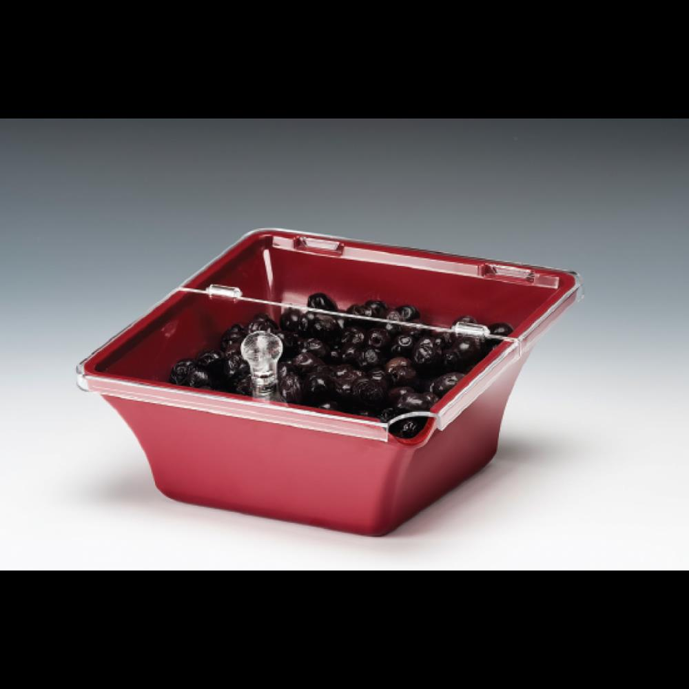 Alkan K 2300 Melamin Büfe Kasesi, 22 x 22 x H: 8–11 cm