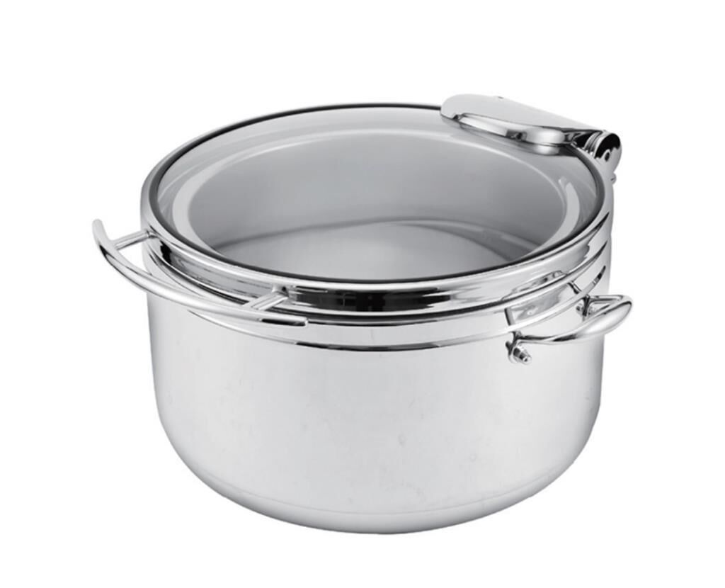 Kingo Yuvarlak Chafing Dish Çorbalık 12 Litre