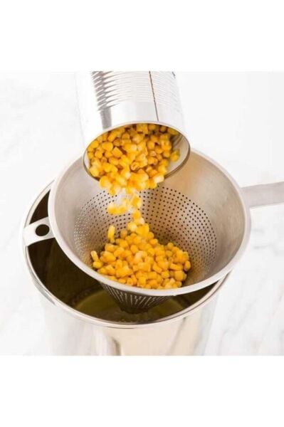 Biradlı Brd-520f  Çelik Çin Külahı Süzgeç 23 Cm