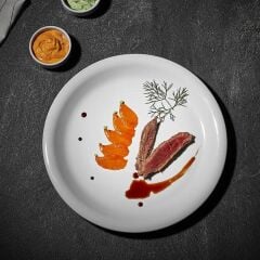 Külsan Thermoset Soft Tabak, Yuvarlak, 26 cm, 6 Adet