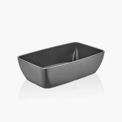 Külsan Thermoset Corona DikdörtgenTeşhir Kase 26.5x32.5 cm, Gri
