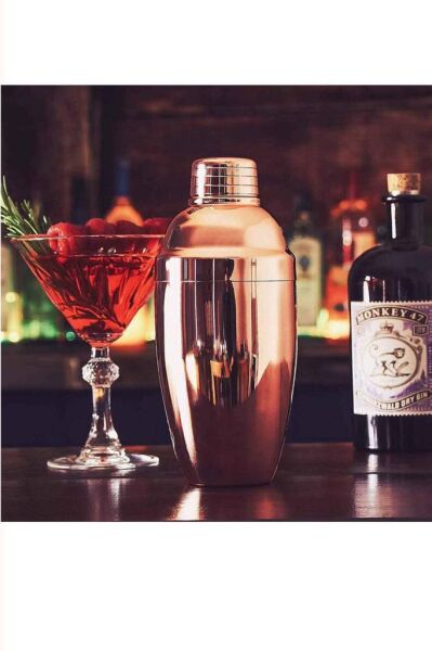 Biradlı BRD-350 Çelik Kokteyl Shaker Bakır 350 cl