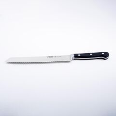 Pirge 49004 Classic Ekmek Bıçağı Dişli Siyah 22 cm