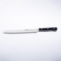 Pirge 49004 Classic Ekmek Bıçağı Dişli Siyah 22 cm
