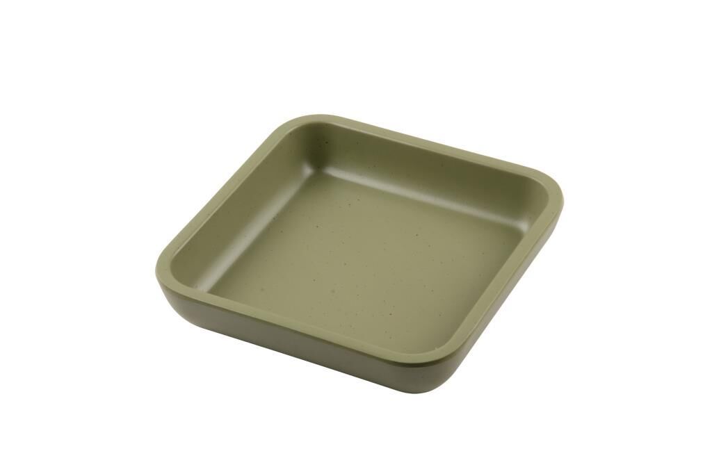 Globy Kare Kase Yeşil 21x21x4.5 Cm