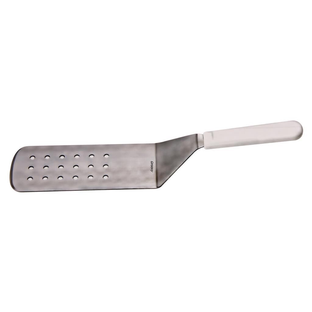 Biradlı Delikli Belli Spatula 25×7,5 cm (BRD-206)