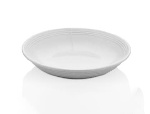 Külsan Thermoset Nora Çukur Tabak 20 cm, Beyaz, 6 Adet