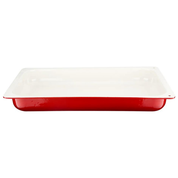 Lava Döküm GN 1/1 Gastronom Küvet 32X53 cm Kırmızı
