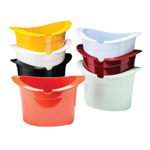 Zicco K-631 Melamin Sosluk, 15x24x15.5 cm, Beyaz