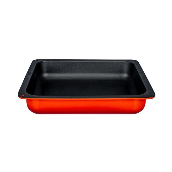 Lava Döküm GN 2/1 Gastronom Küvet 35x32cm Turuncu