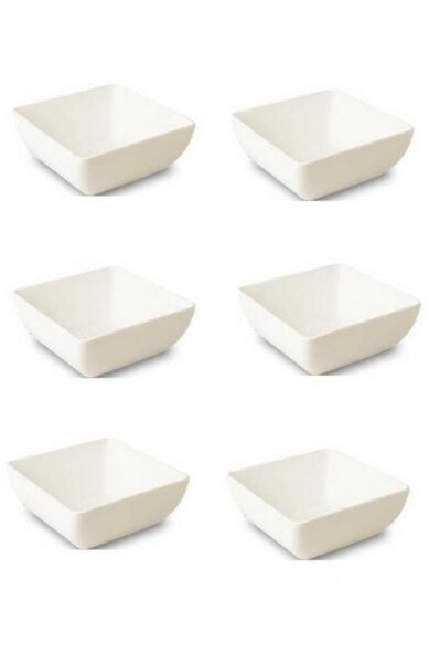 Paşabahçe Porselen Minimax Kare Kase 7 cm 6'lı