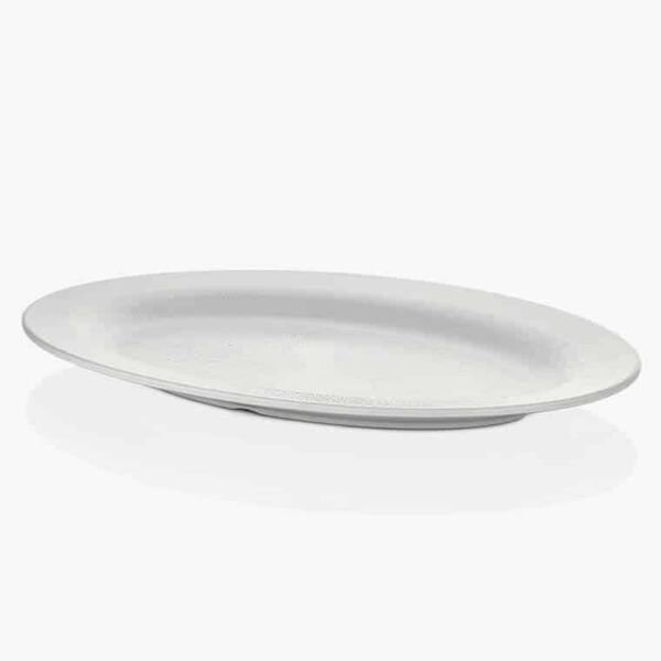 Külsan Thermoset Nova Servis Tabağı,Teşhir Tabağı, 64x44 cm Beyaz