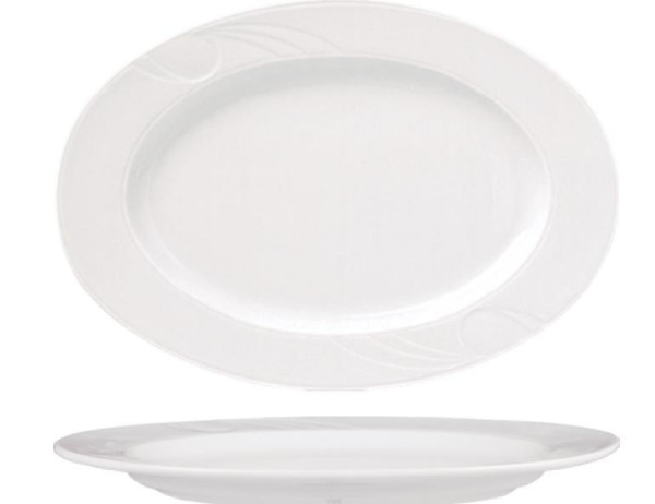 Güral Porselen Karizma Otel Kayık Tabak 24 cm 6’lı